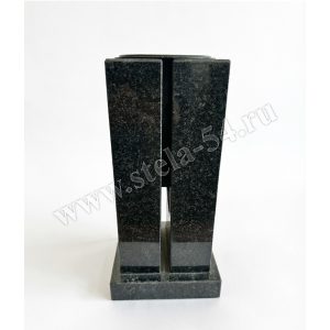 Ваза гранитная прямоугольная